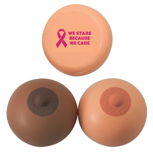 Breast Cancer Awareness Stress Reliever Breasts