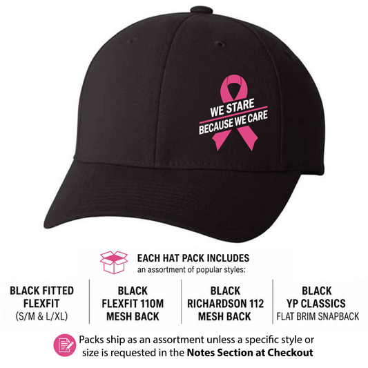 Breast Cancer Awareness - Assorted Hat Packs